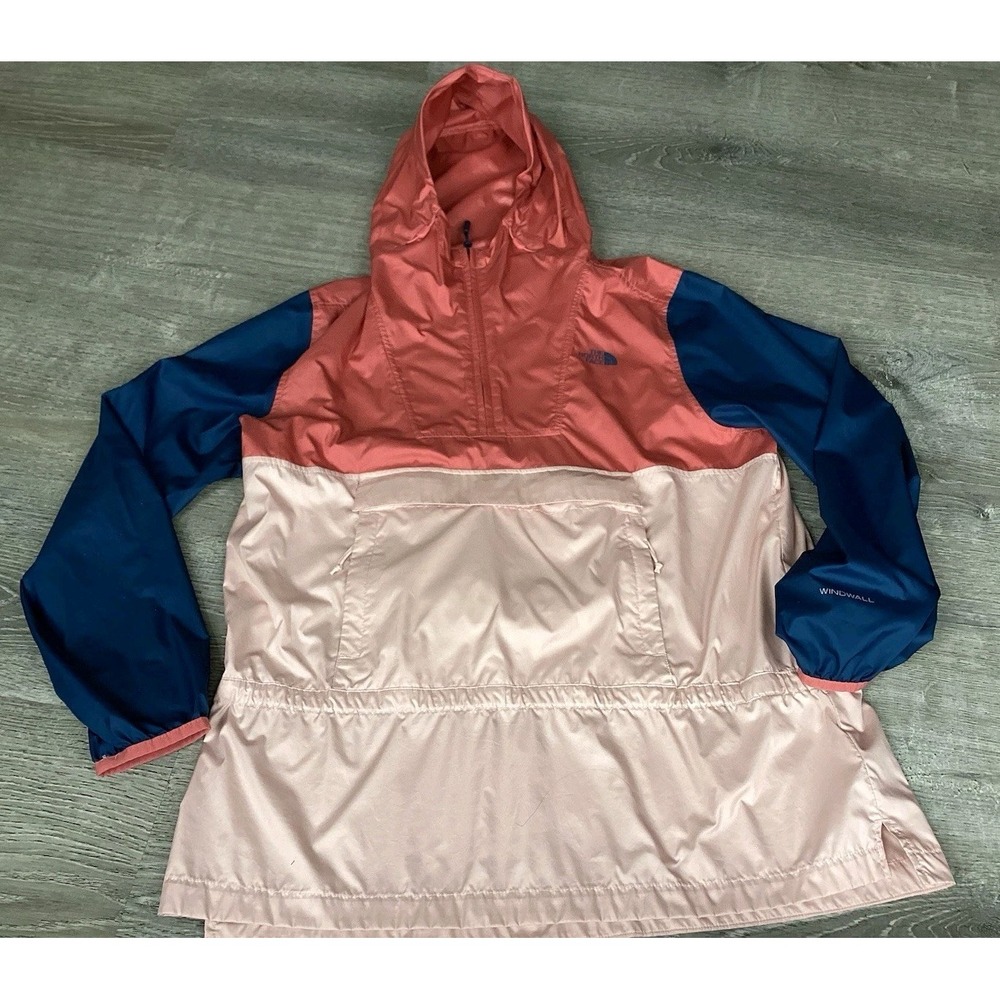 The North Face Women's Large Fanorak Packable Stow Jacket Windwall Windbreaker